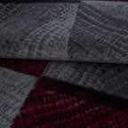 Plus 8003 Red Kurzflor Teppich