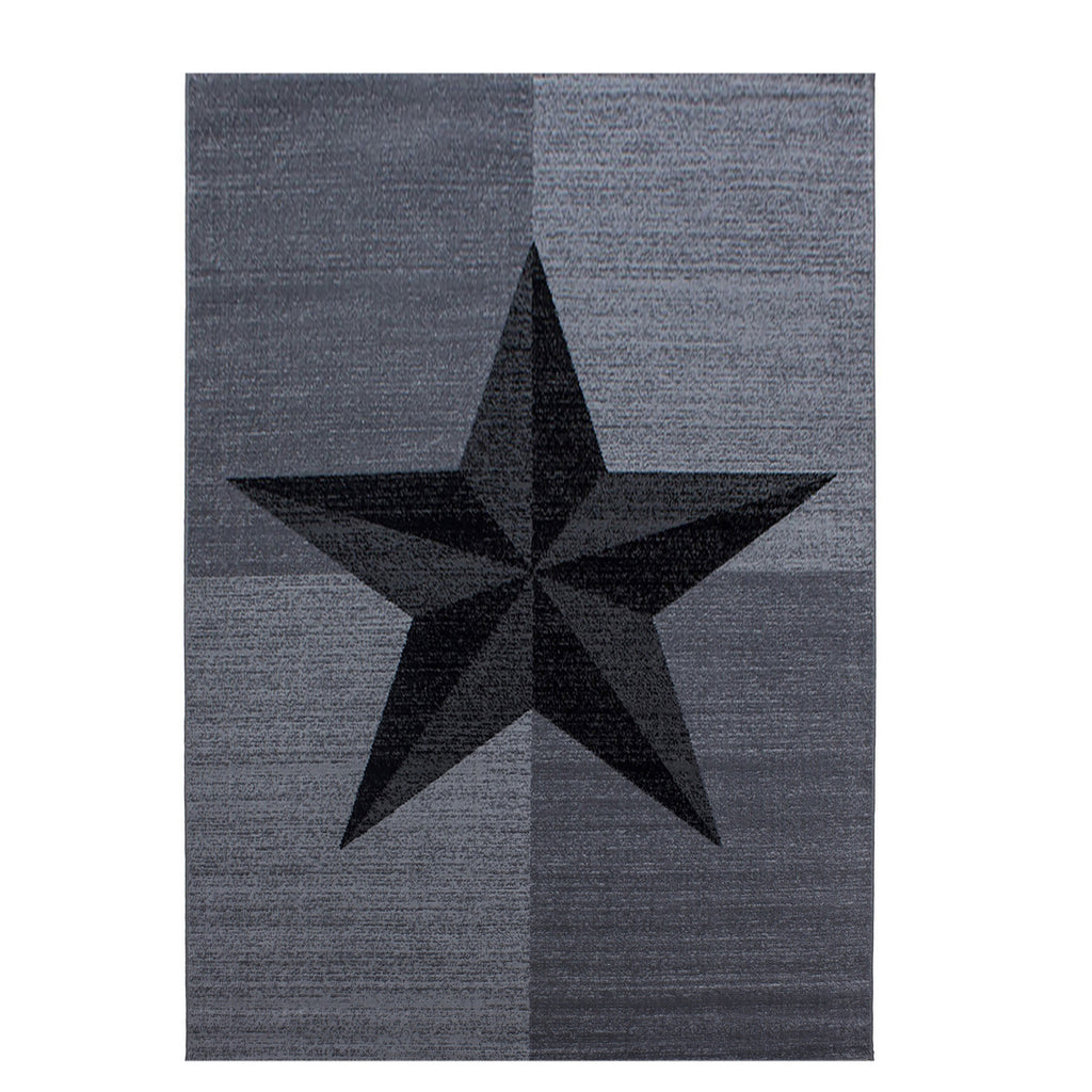 Plus 8002 Grey Kurzflor Teppich