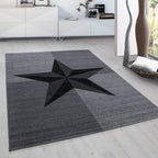 Plus 8002 Grey Kurzflor Teppich