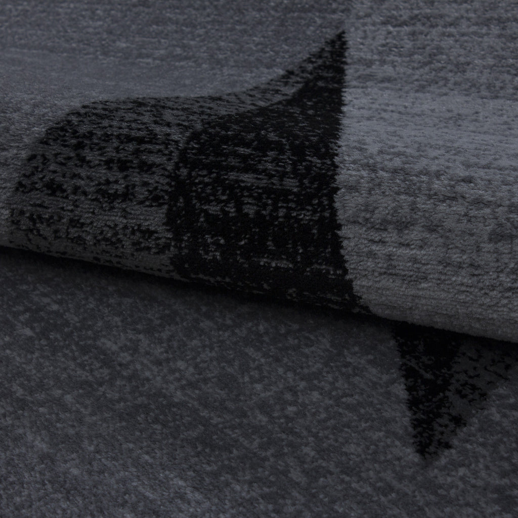 Plus 8002 Grey Kurzflor Teppich