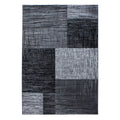 Plus 8001 Black Kurzflor Teppich