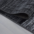 Plus 8001 Black Kurzflor Teppich