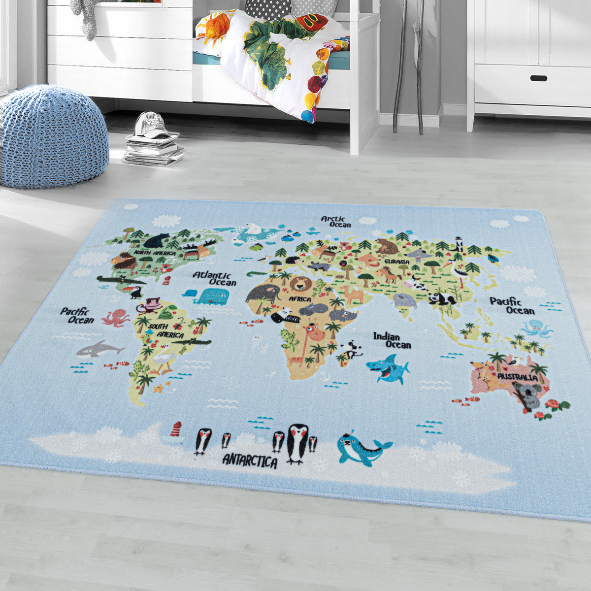 Play 2917 Blue Kinder Teppich