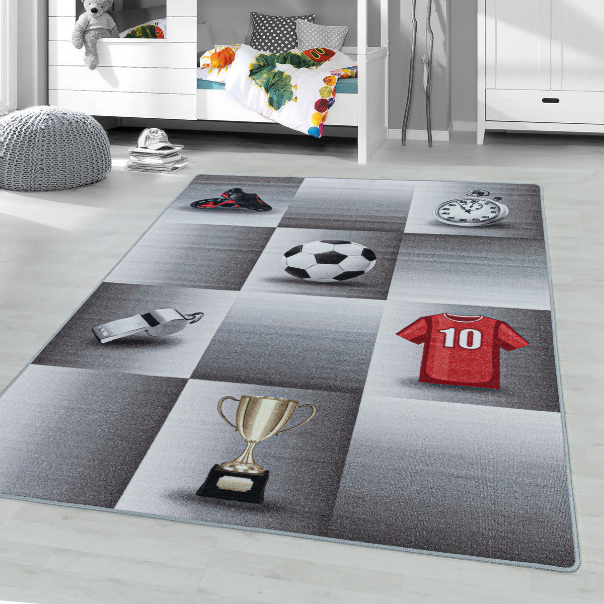 Play 2906 Grey Kinder Teppich