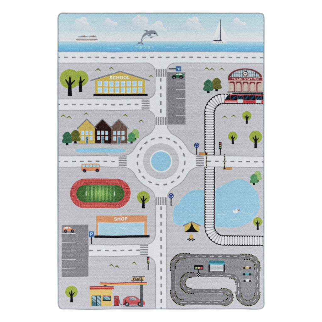 Play 2902 Grey Kinder Teppich