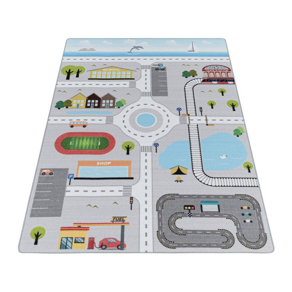 Play 2902 Grey Kinder Teppich