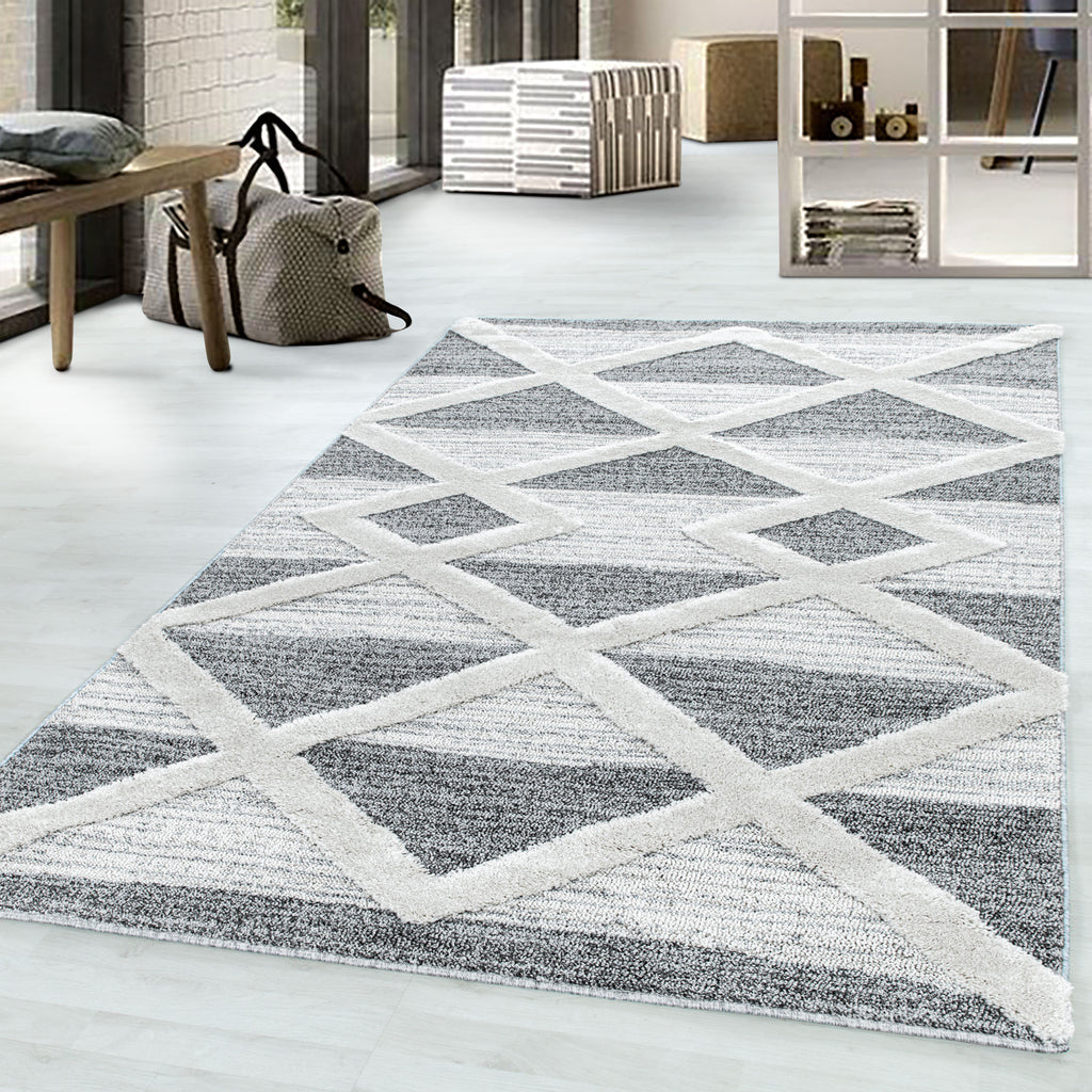 Pisa 4709 Grey Hochflor Teppich