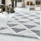 Pisa 4709 Grey Hochflor Teppich
