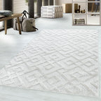 Pisa 4708 Cream Hochflor Teppich