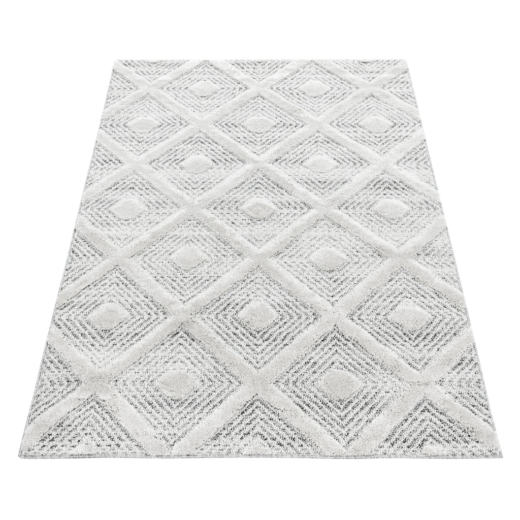 Pisa 4707 Grey Hochflor Teppich