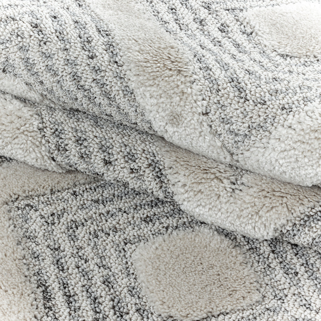 Pisa 4707 Grey Hochflor Teppich