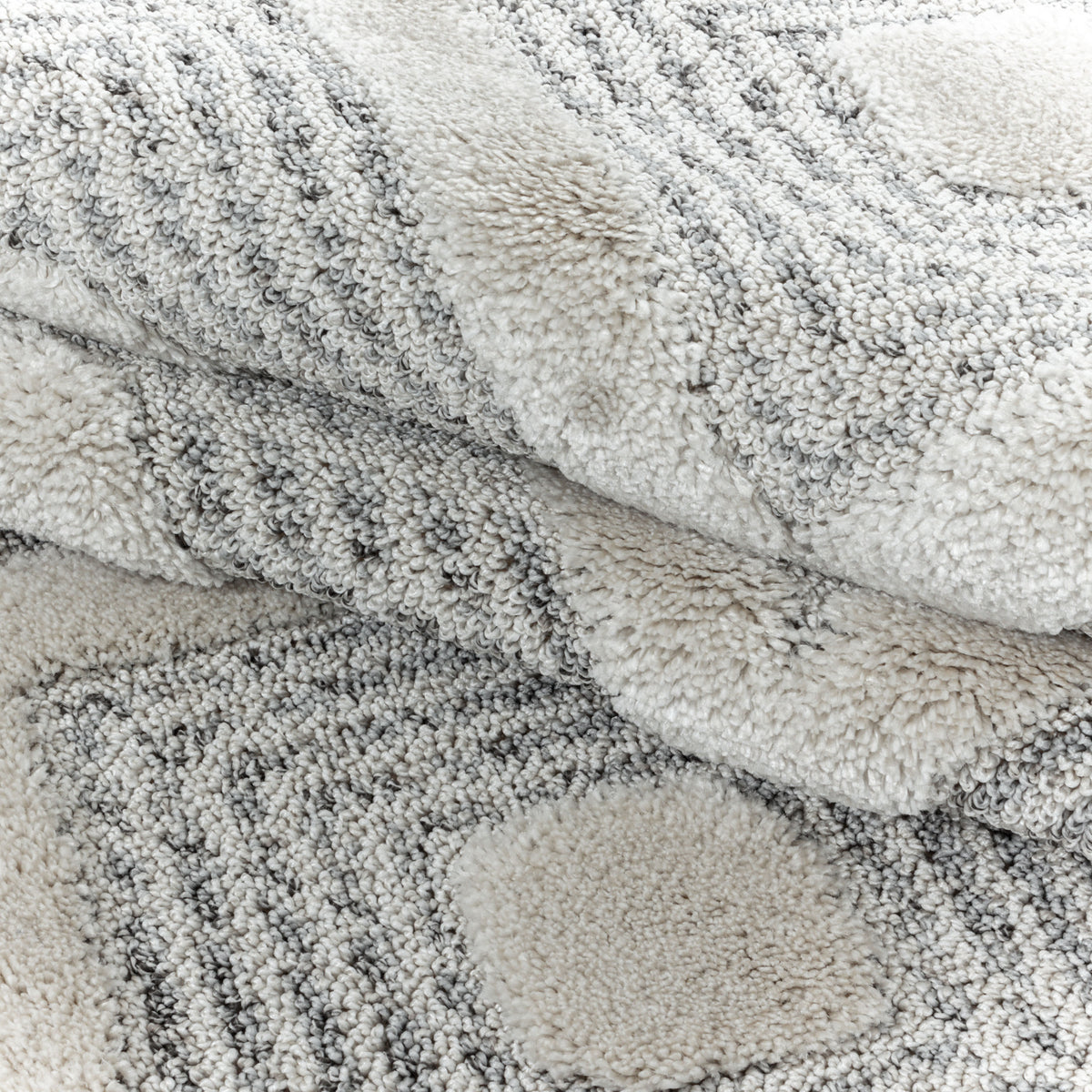 Pisa 4707 Grey Hochflor Teppich