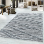Pisa 4706 Grey Hochflor Teppich
