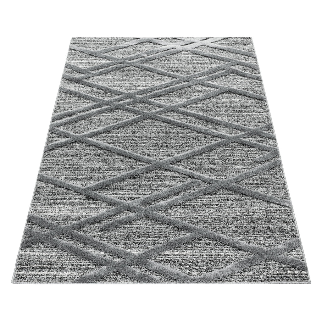Pisa 4706 Grey Hochflor Teppich