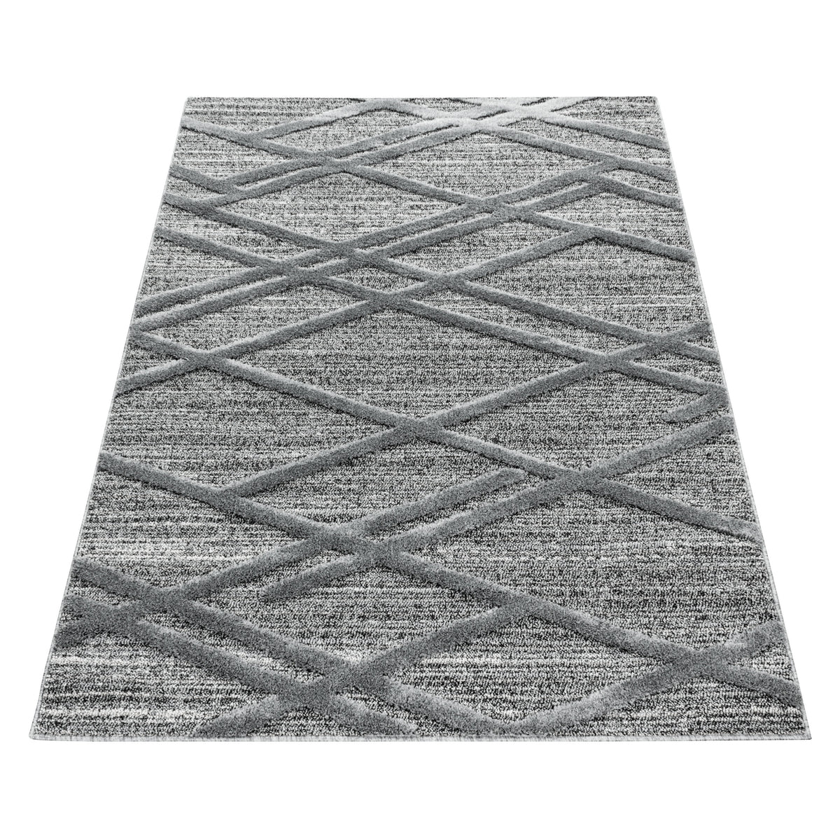 Pisa 4706 Grey Hochflor Teppich