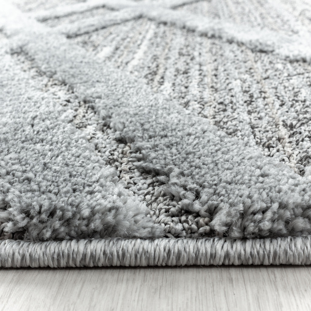 Pisa 4706 Grey Hochflor Teppich