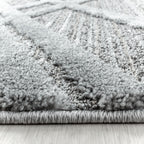 Pisa 4706 Grey Hochflor Teppich