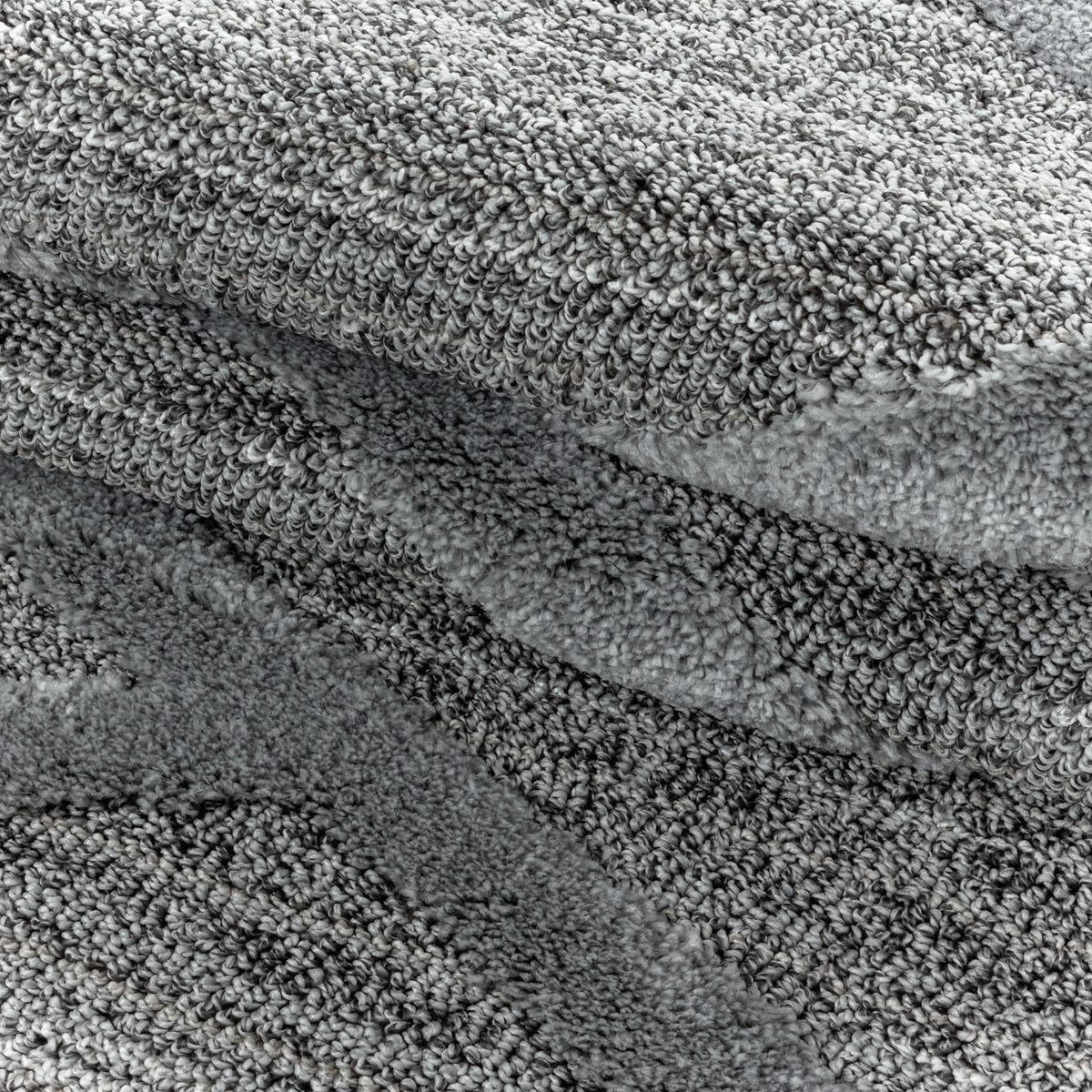 Pisa 4706 Grey Hochflor Teppich