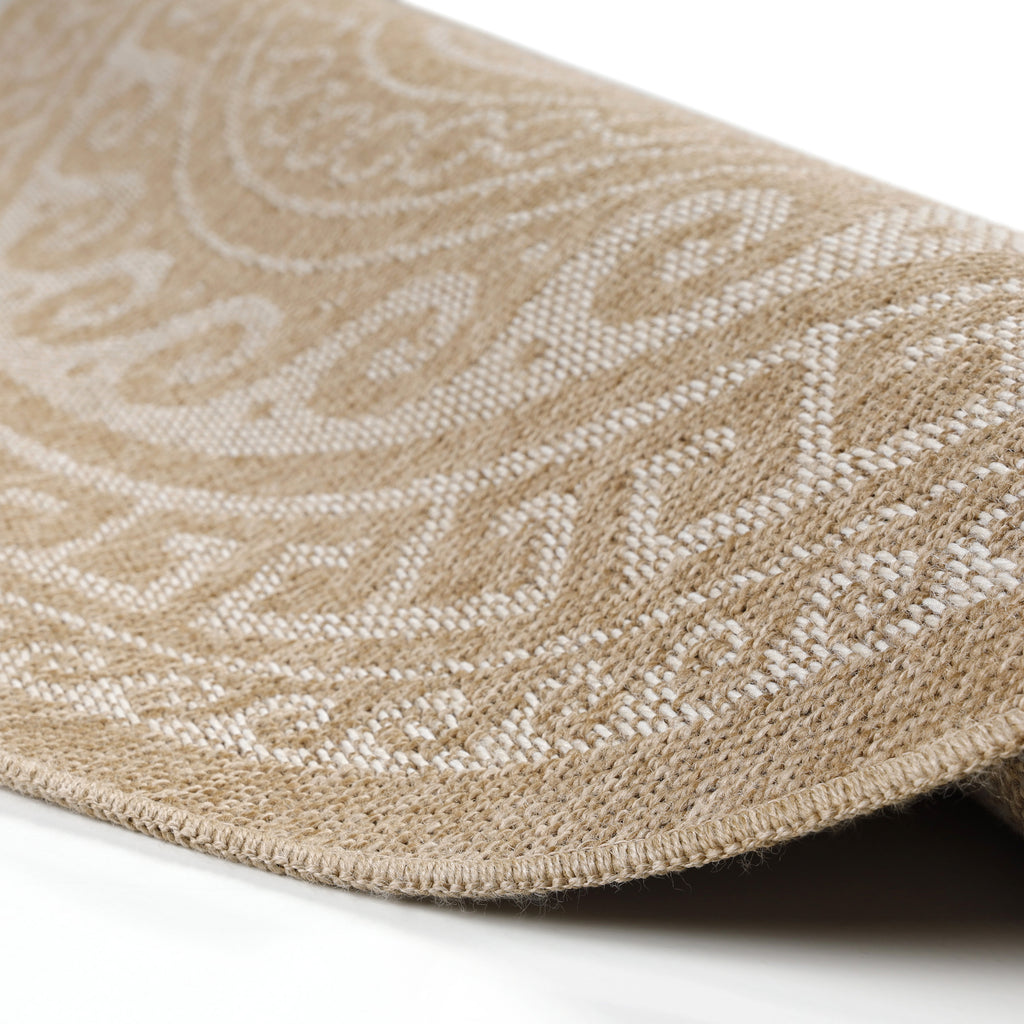 Comilla 0887 Beige Outdoor Teppich