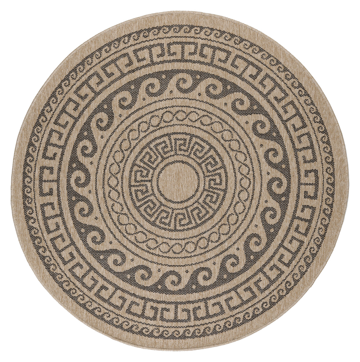 Comilla 0887 Black Outdoor Teppich