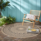Comilla 0887 Black Outdoor Teppich