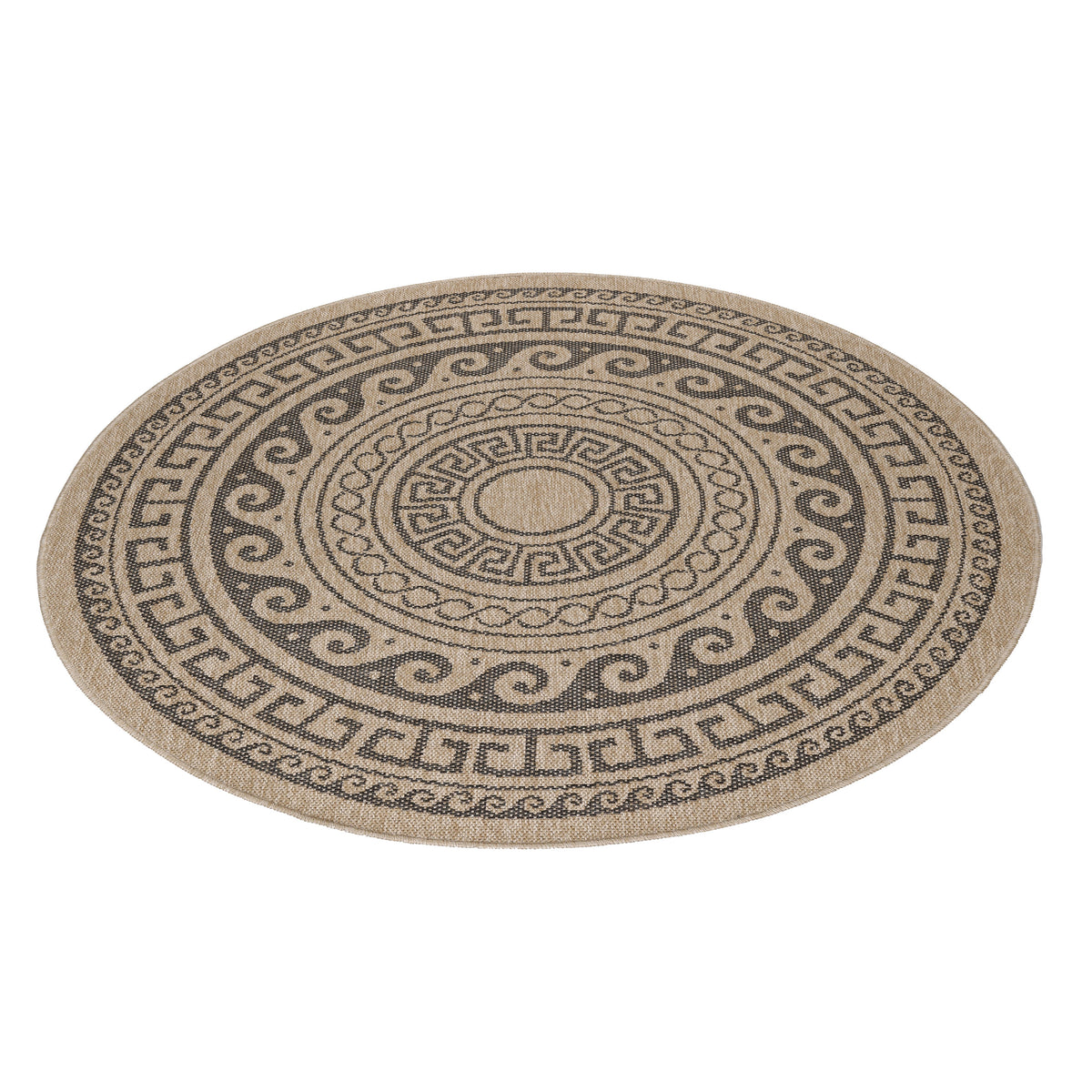 Comilla 0887 Black Outdoor Teppich