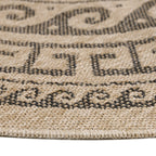 Comilla 0887 Black Outdoor Teppich