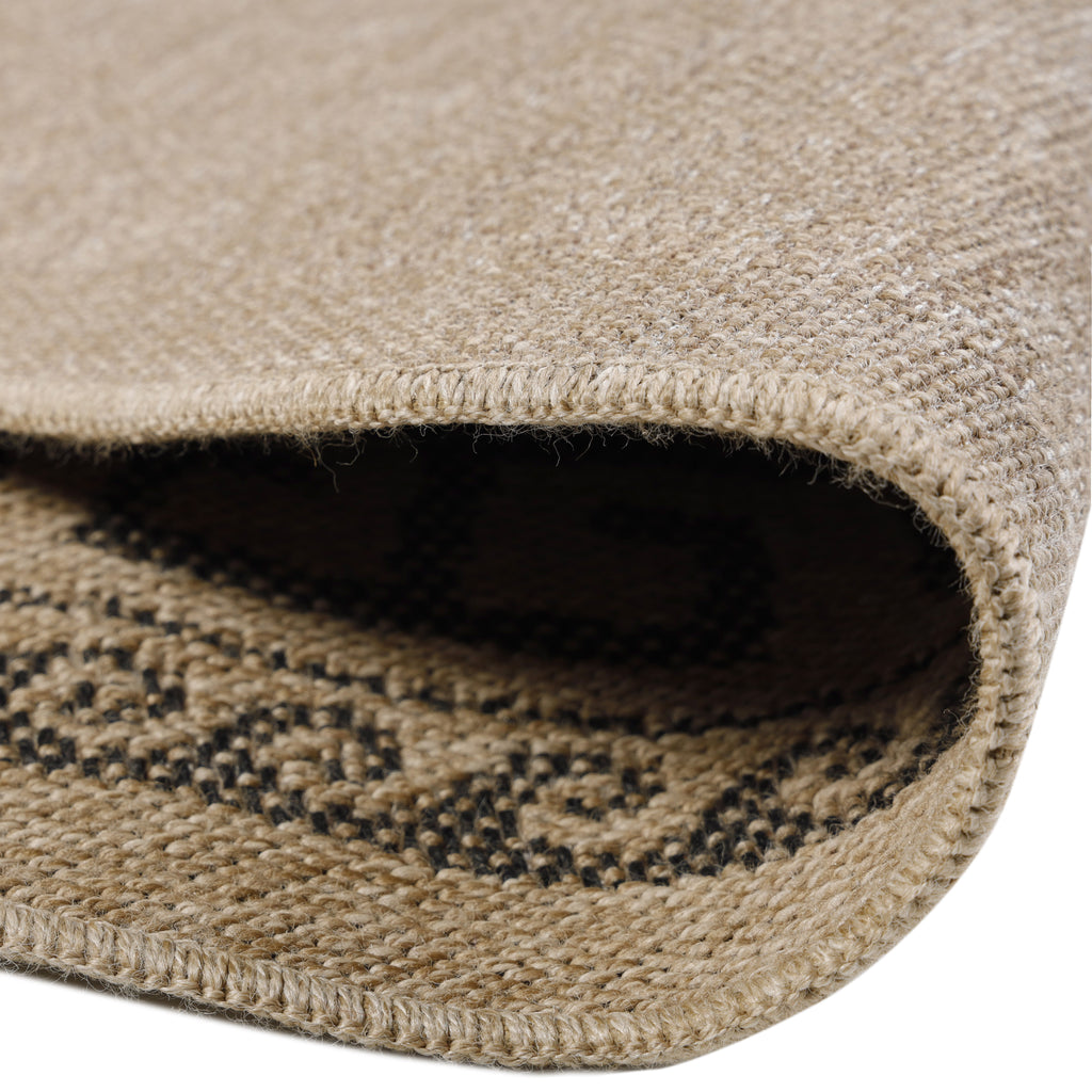 Comilla 0887 Black Outdoor Teppich
