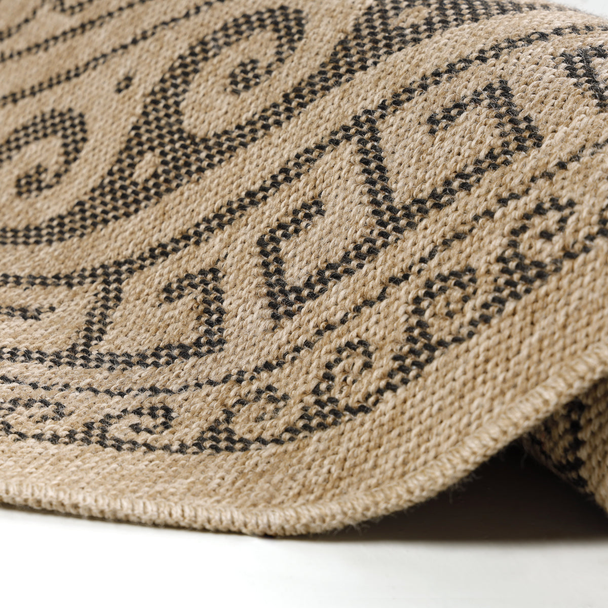 Comilla 0887 Black Outdoor Teppich
