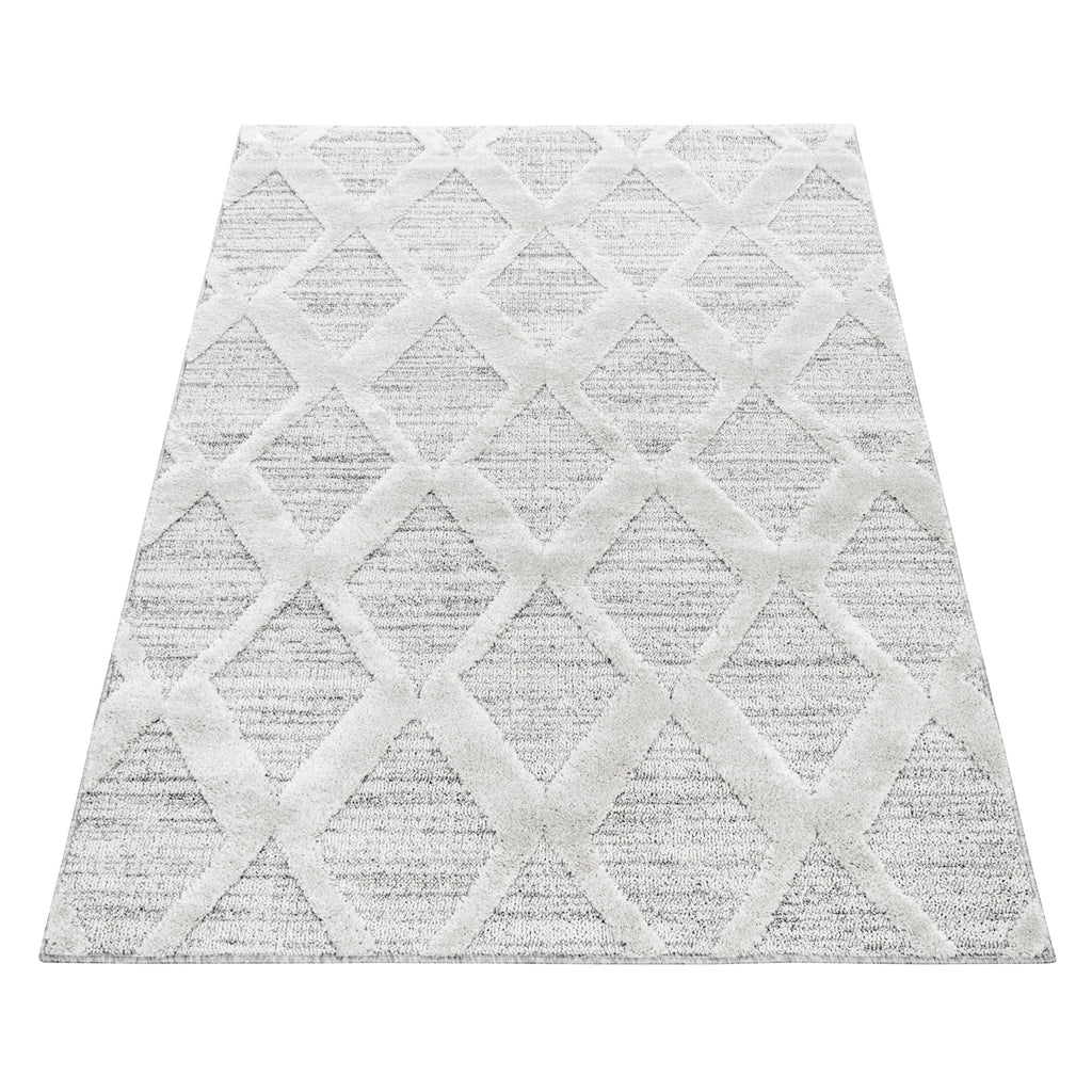 Pisa 4703 Grey Hochflor Teppich