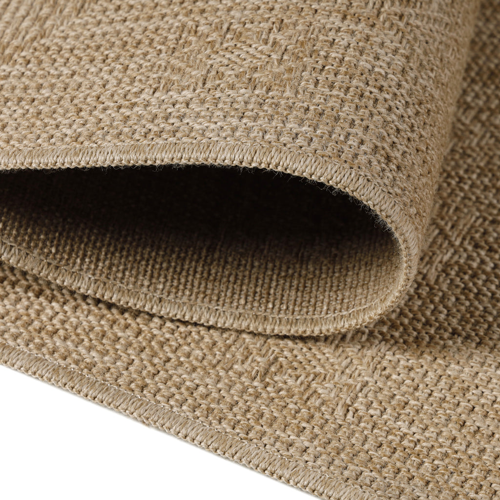 Dhaka 8711 Beige Outdoor Teppich