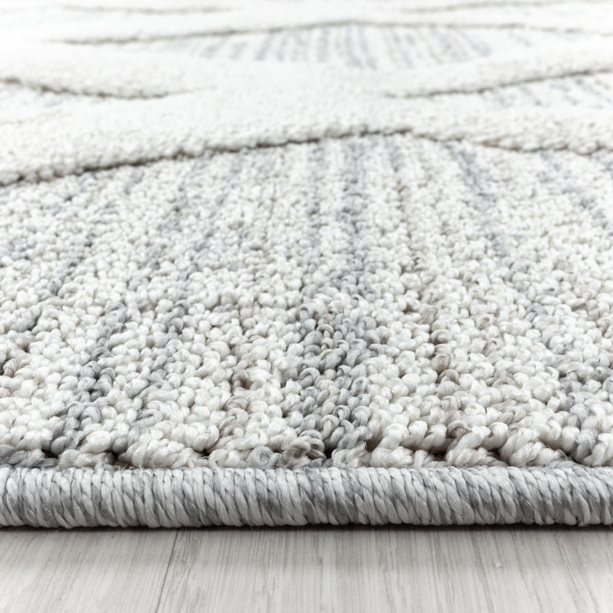 Pisa 4703 Grey Hochflor Teppich
