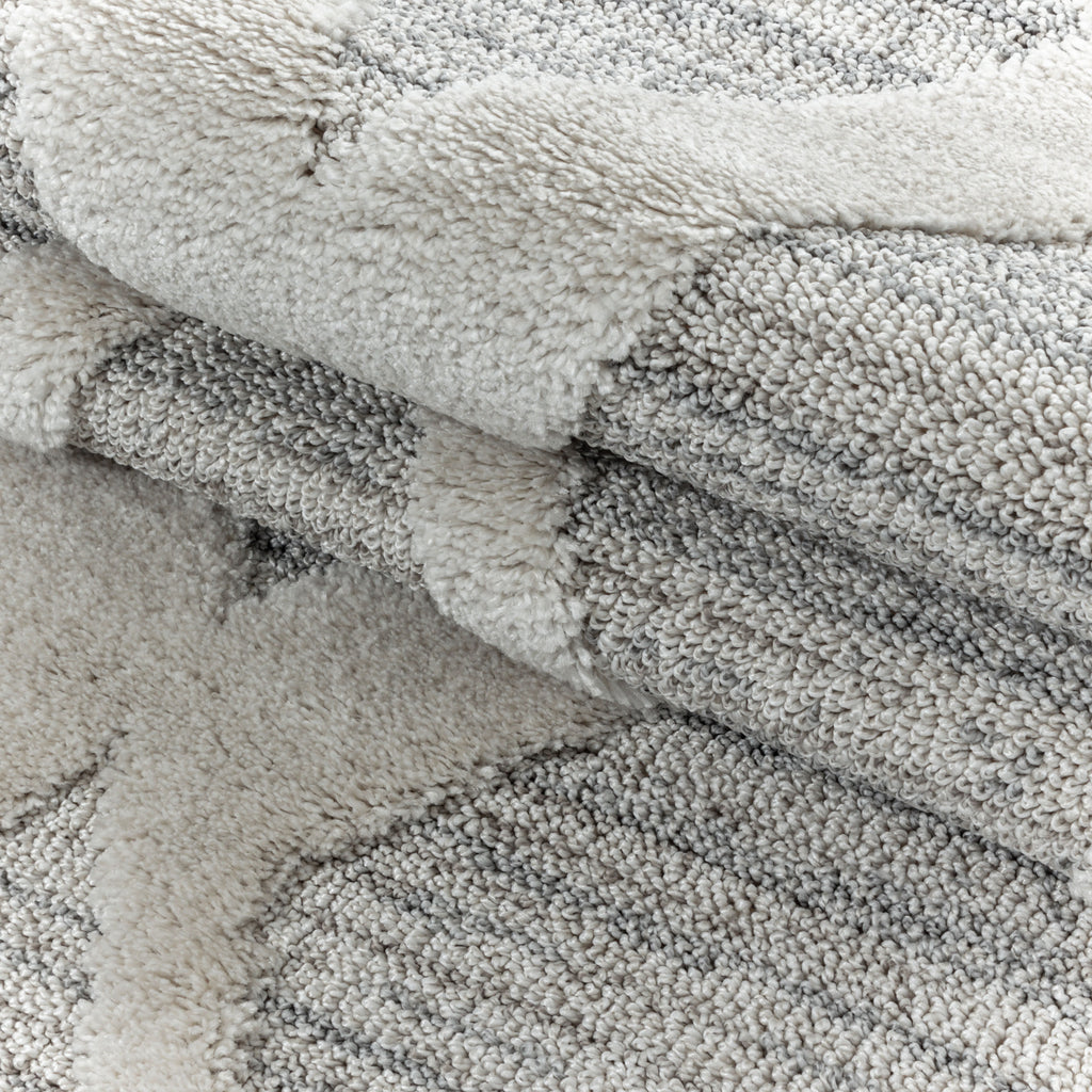 Pisa 4703 Grey Hochflor Teppich