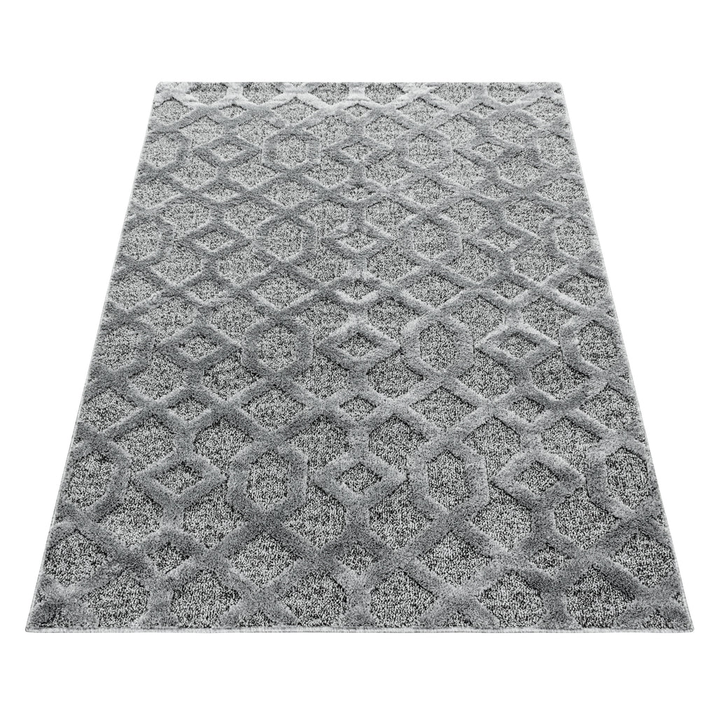 Pisa 4702 Grey Hochflor Teppich