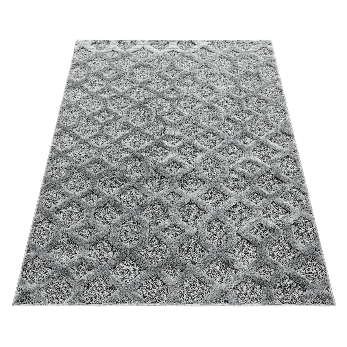 Pisa 4702 Grey Hochflor Teppich