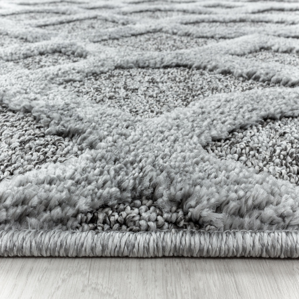 Pisa 4702 Grey Hochflor Teppich