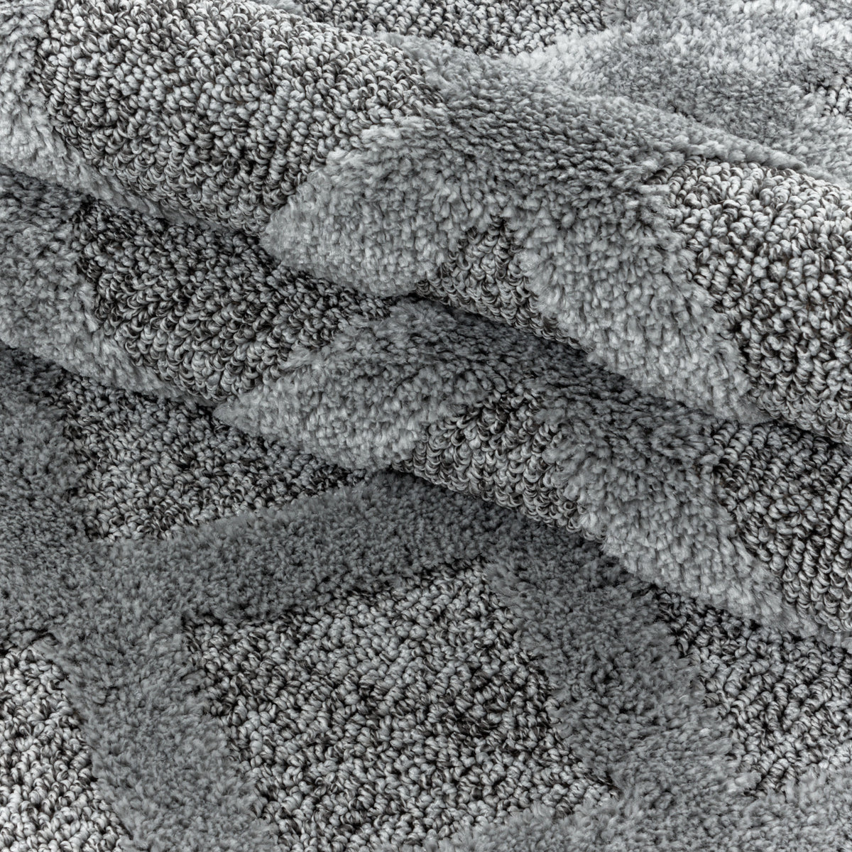 Pisa 4702 Grey Hochflor Teppich