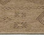 Dhaka 8711 Black Outdoor Teppich