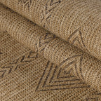 Dhaka 8711 Black Outdoor Teppich