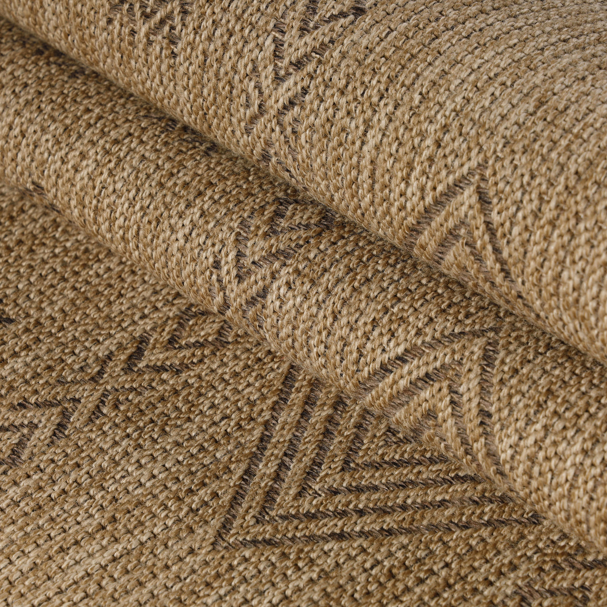 Dhaka 8711 Black Outdoor Teppich