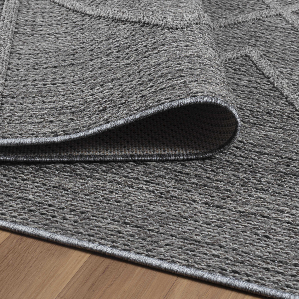Patara 4954 Grey Outdoor Teppich