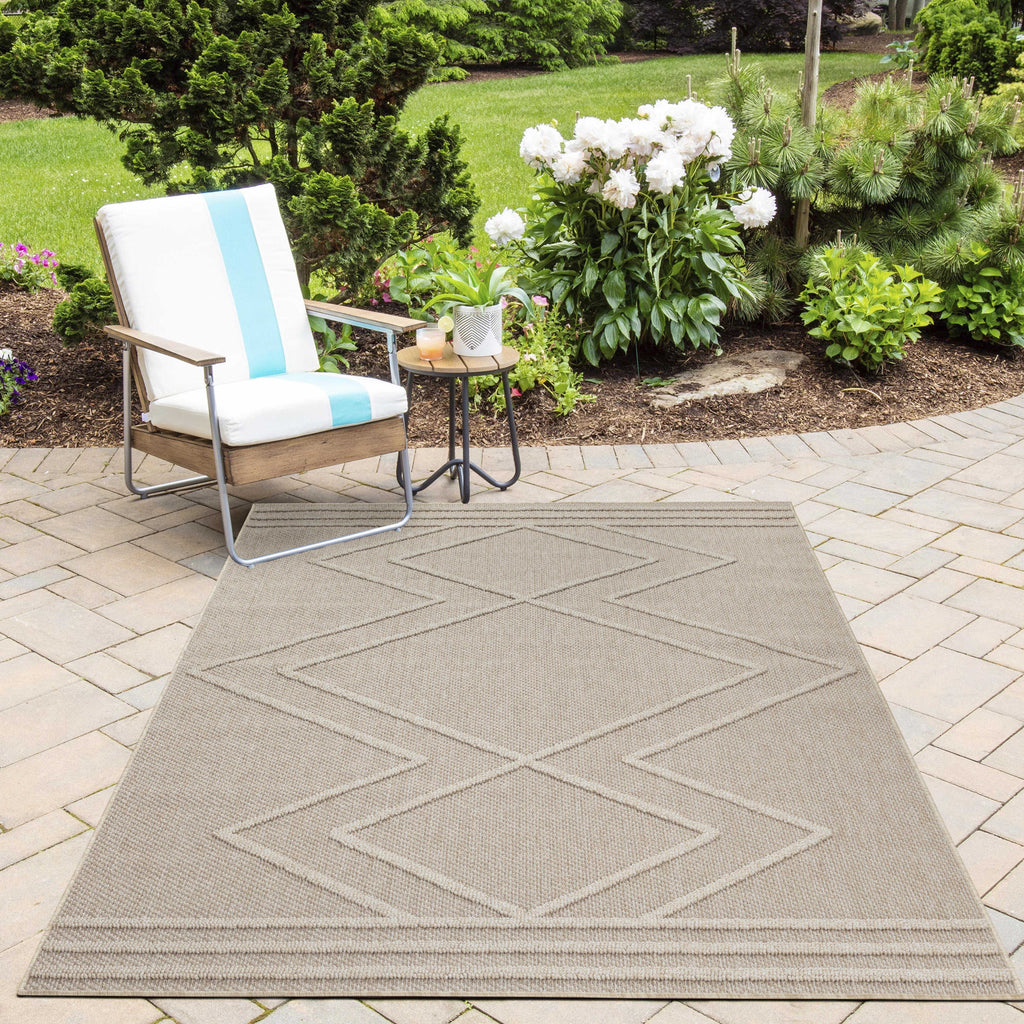 Patara 4954 Beige Outdoor Teppich