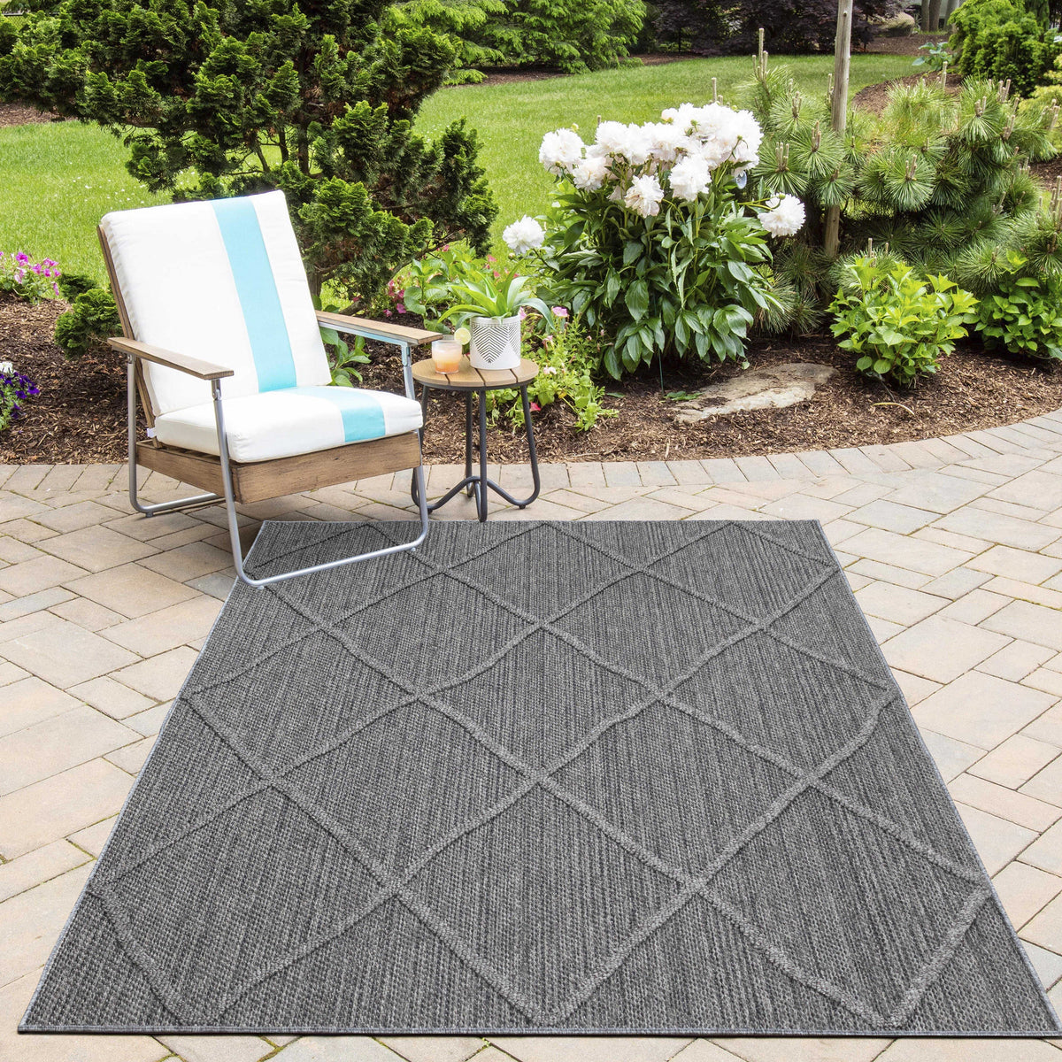 Patara 4952 Grey Outdoor Teppich