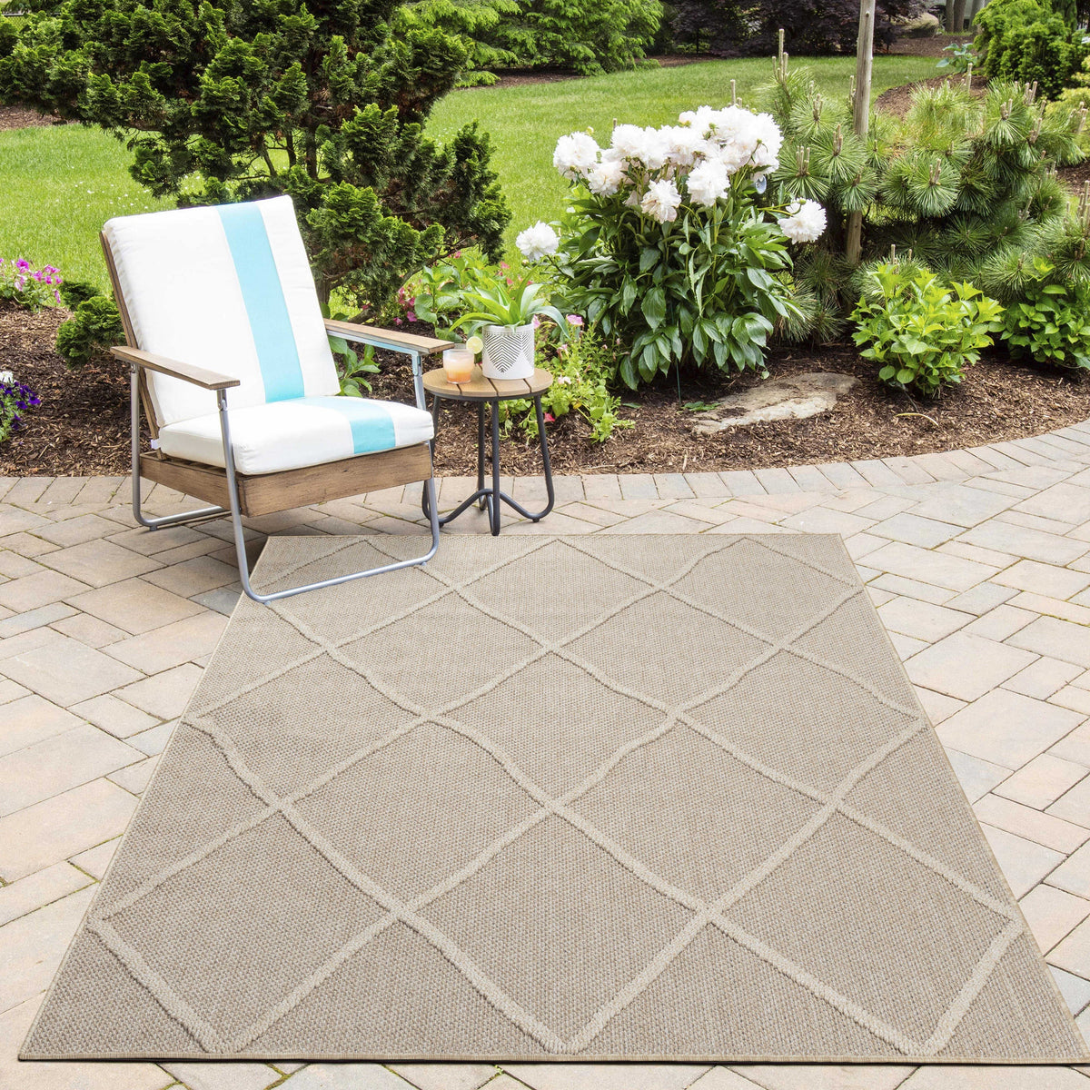 Patara 4952 Beige Outdoor Teppich