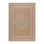 Dhaka 8714 Beige Outdoor Teppich