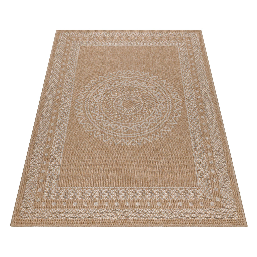 Dhaka 8714 Beige Outdoor Teppich