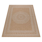 Dhaka 8714 Beige Outdoor Teppich