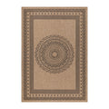 Dhaka 8714 Black Outdoor Teppich