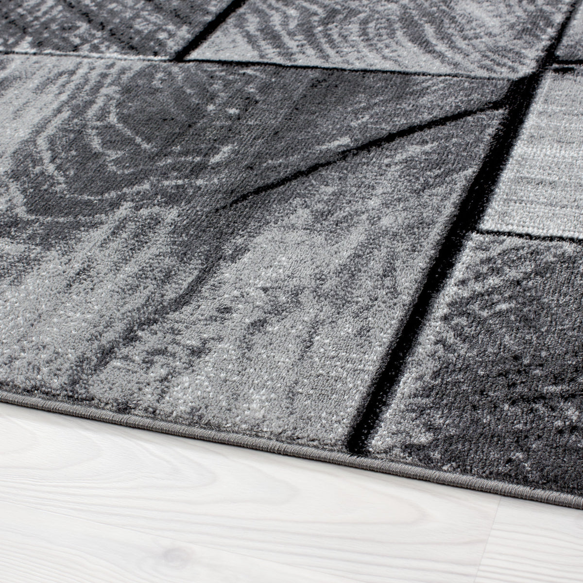 Parma 9260 Black Kurzflor Teppich
