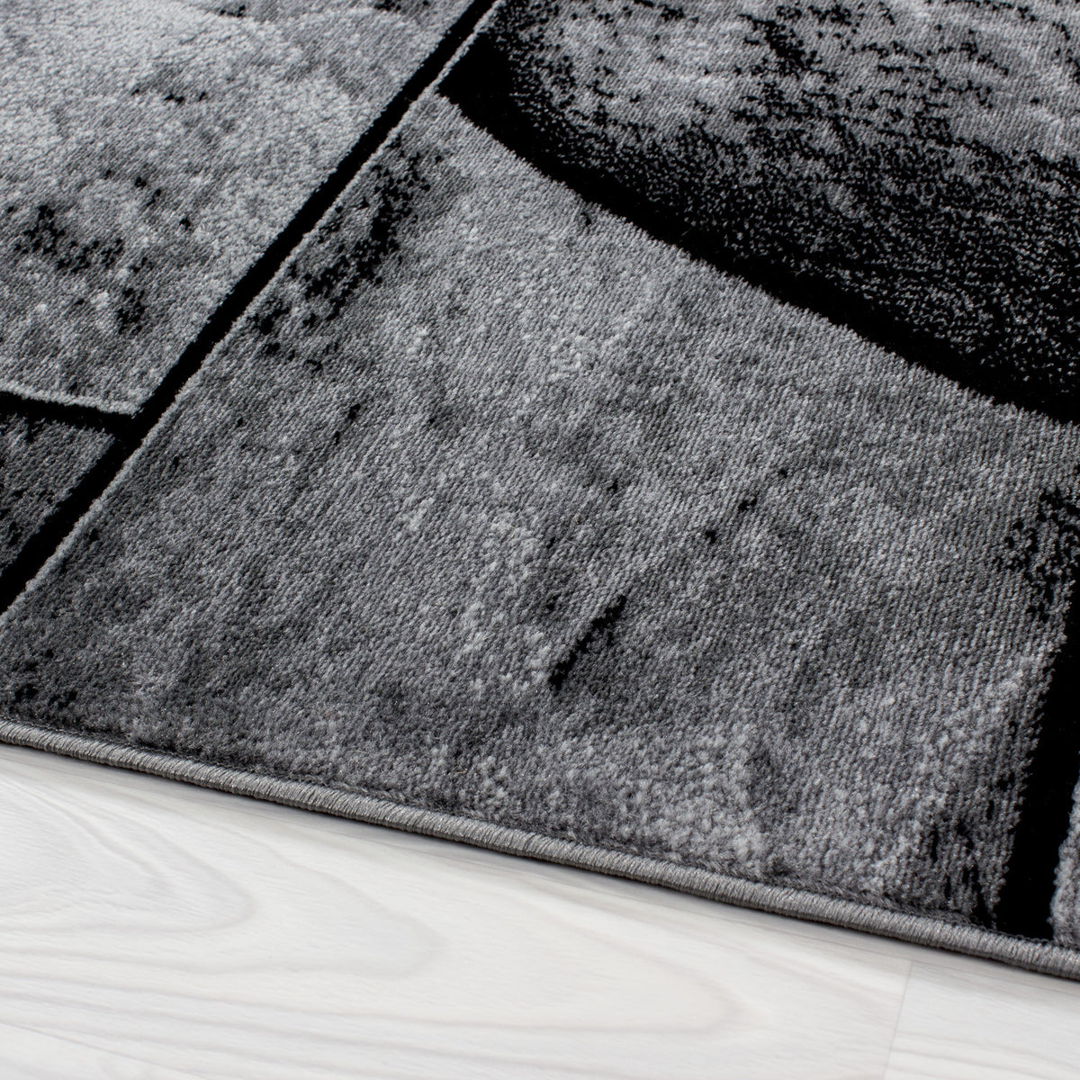 Parma 9250 Black Kurzflor Teppich